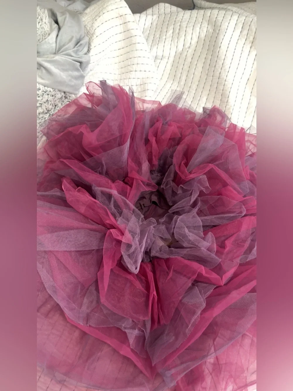 Revolution Plum and Gold Floral Tutu Dance Costume